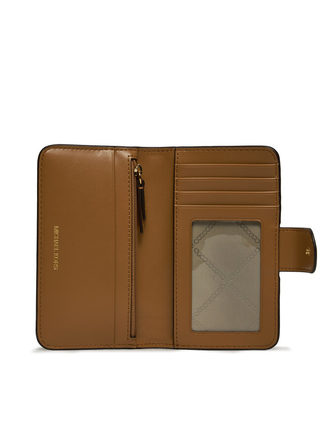 MICHAEL Michael Kors Didelė Moteriška Piniginė MICHAEL Michael Kors Mk Charm 34S4G0KF6L Ruda