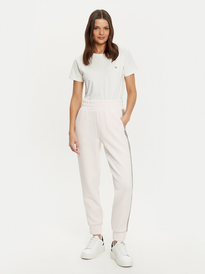 Guess Guess Футболка V4YI09 J1314 Écru Oversize
