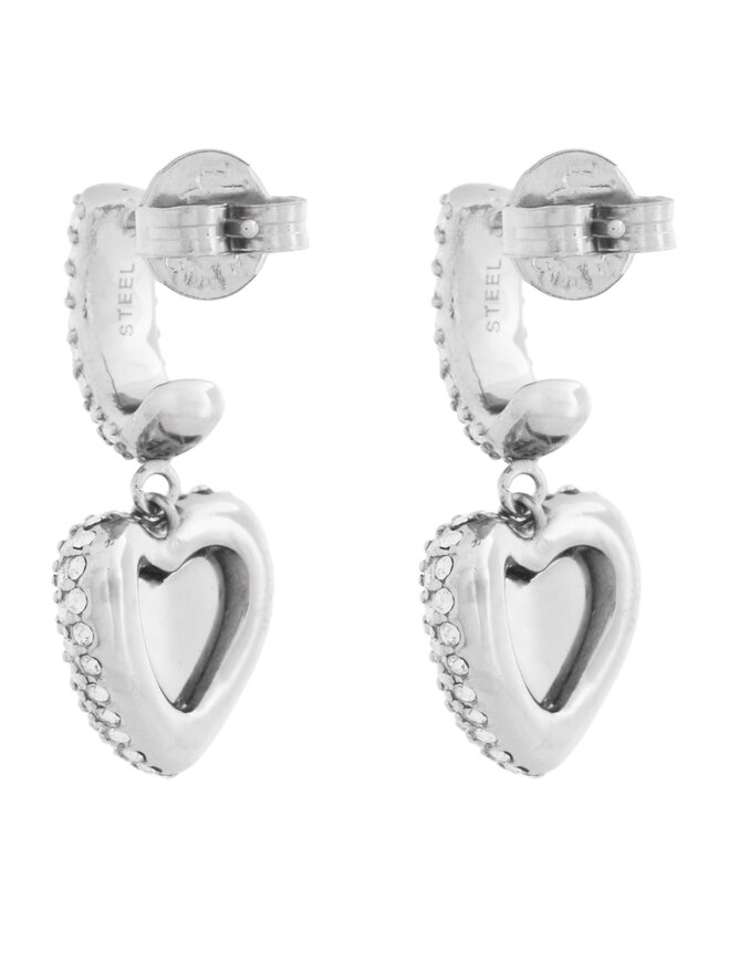 Guess Kolczyki Guess JUBE05 021JW Srebrny