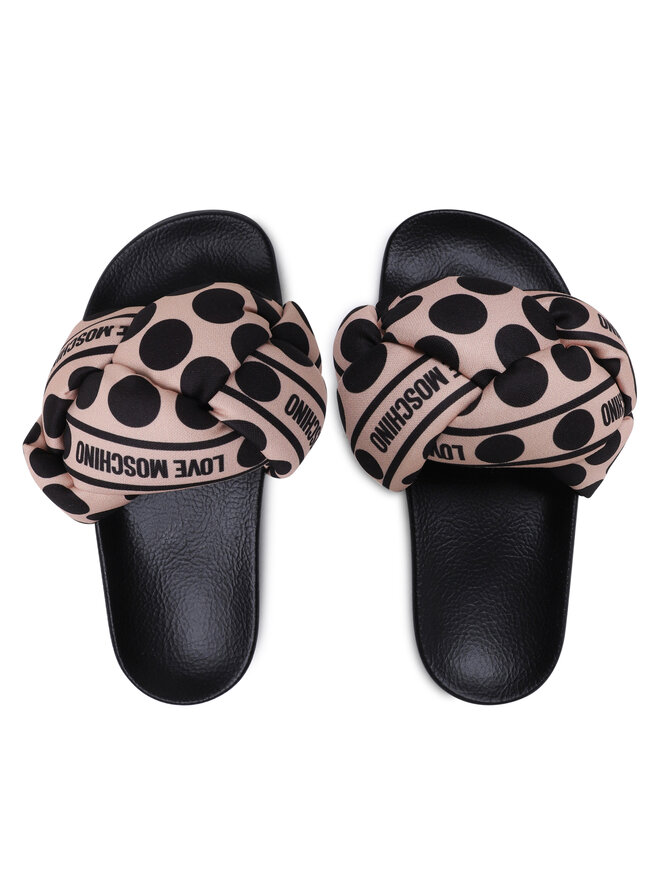 LOVE MOSCHINO Шльопанці LOVE MOSCHINO JA28272G0GIW010B Коричневий