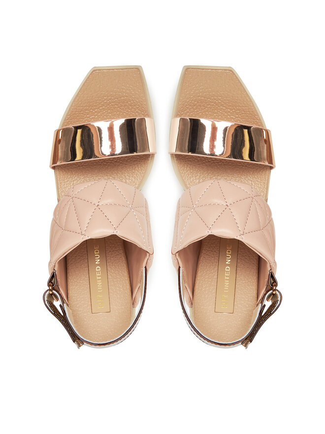 United Nude Босоніжки United Nude Delta Wedge Puffy 10902861188 Бежевий