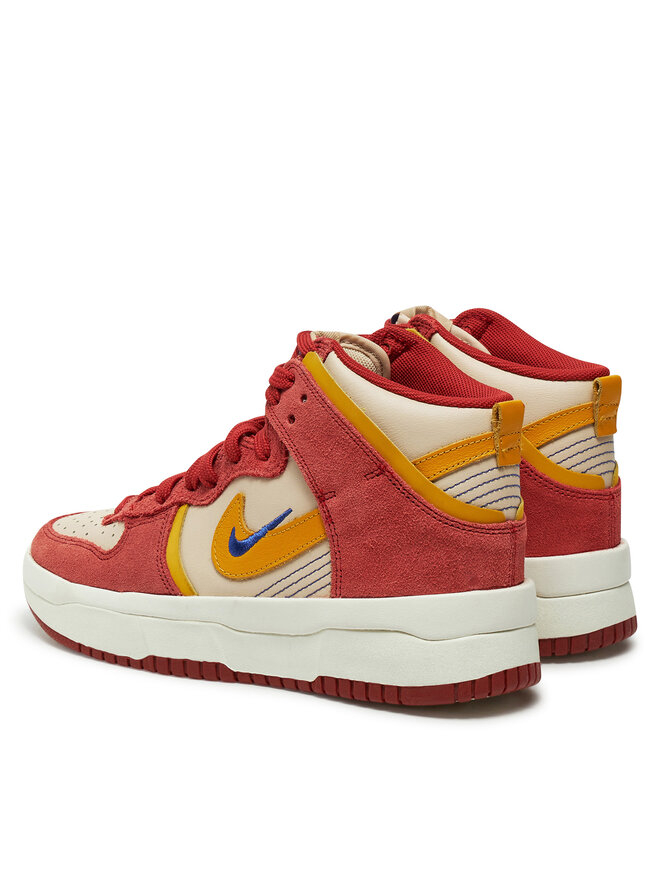 Nike Sneakersy Nike Dunk High Up DH3718 600 Pomarańczowy