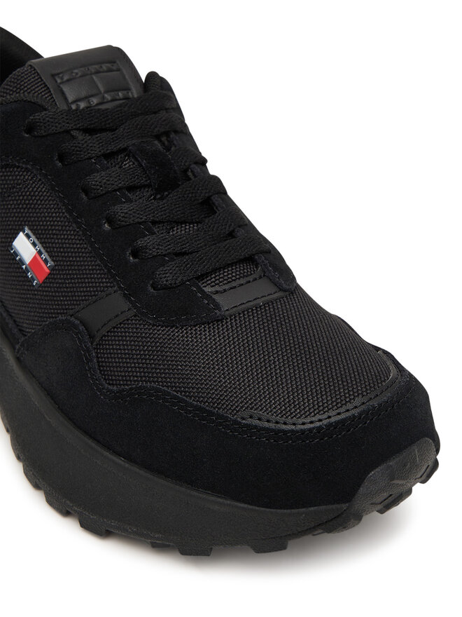 Tommy Jeans Sneakers Tommy Jeans Modern Runner Mix EN0EN03100 Schwarz