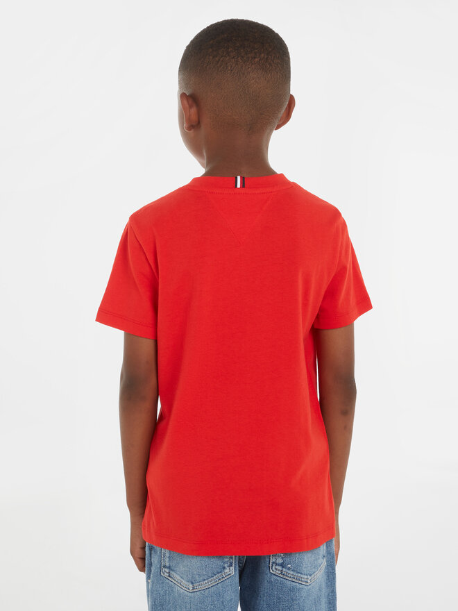 Tommy Hilfiger Tommy Hilfiger T-Shirt Monotype Arch KB0KB08802 Rot Regular Fit