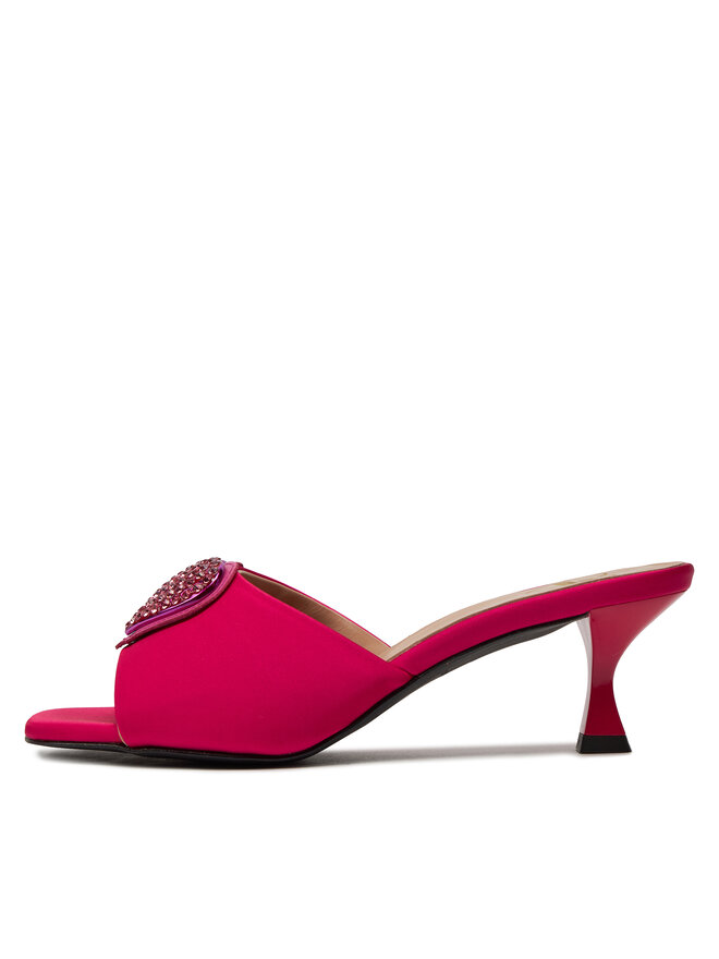 LOVE MOSCHINO Klapki LOVE MOSCHINO JA28045G0IJO0604 Różowy