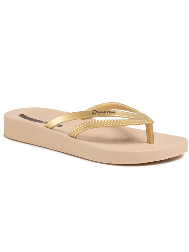 Ipanema Lolita teenslippers beige/goud