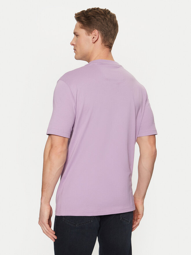 BOSS BOSS Футболка 50531271 Фіолетовий Regular Fit