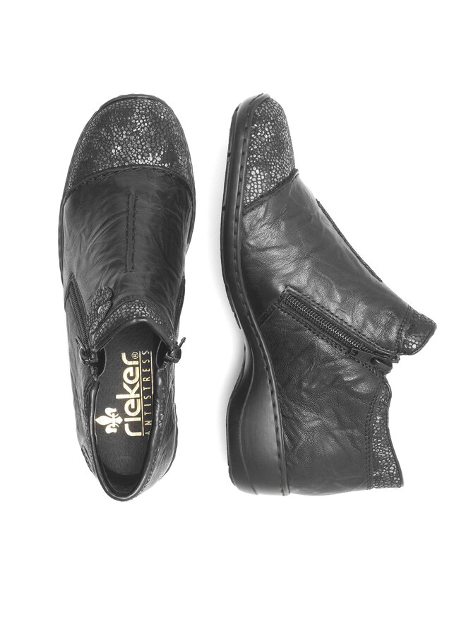 Rieker Botine Rieker 58388-01 Negru