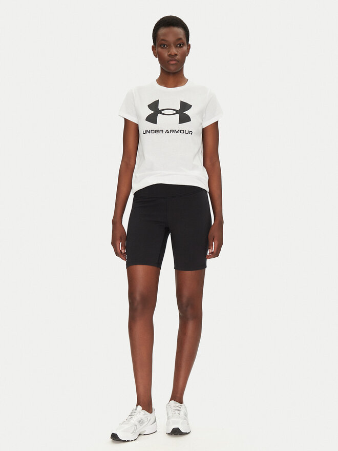 Under Armour Under Armour Футболка Rival Logo SS 1356305 Білий Regular Fit
