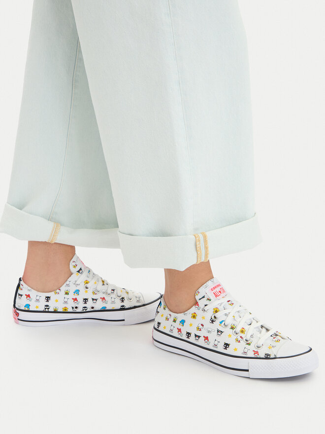 Converse Sneakers aus Stoff Converse Chuck Taylor All Star A17700C Weiß