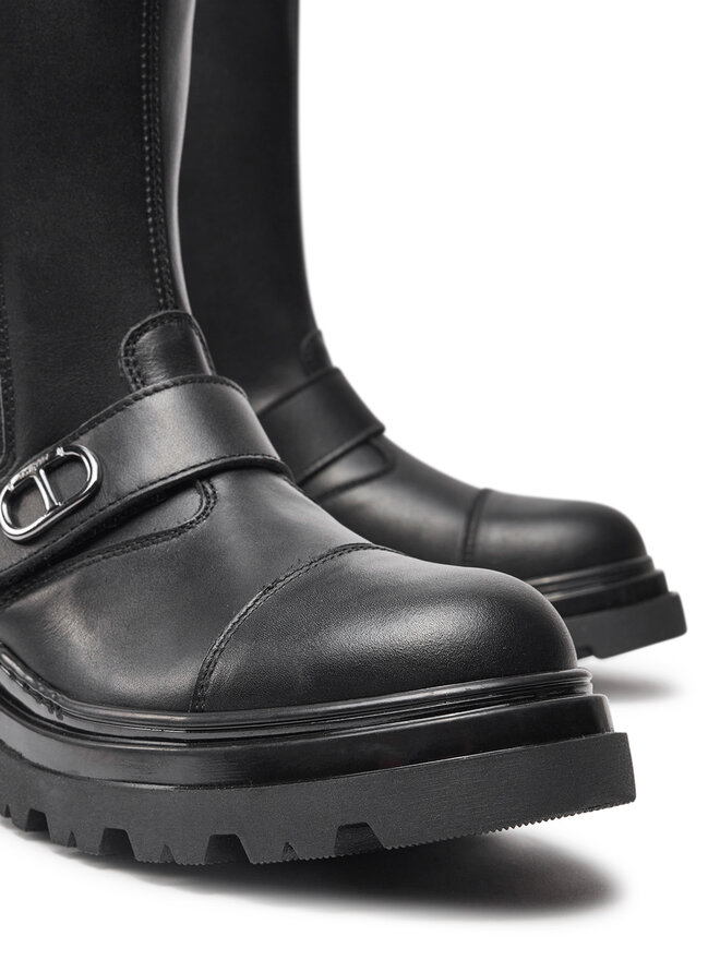 TWINSET Stiefel TWINSET Chelsea 242GCJ S Schwarz