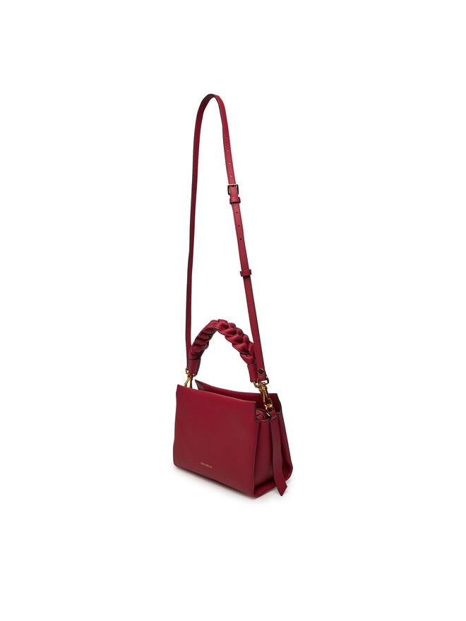 Coccinelle Handtasche Coccinelle M50 Boheme Grana Double E1 M50 58 01 01 Dunkelrot