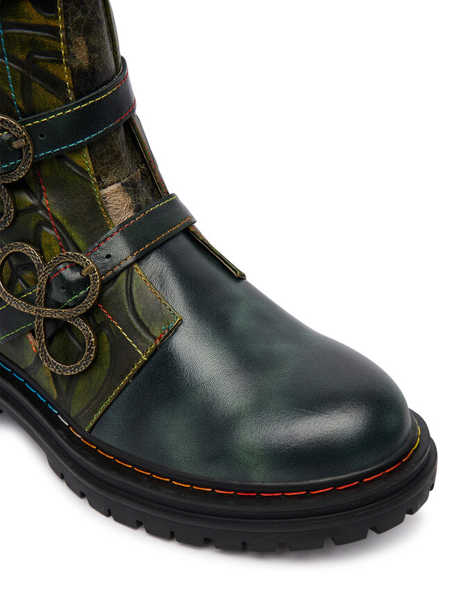 Laura Vita Stiefeletten Laura Vita Kandyo 36 Grün