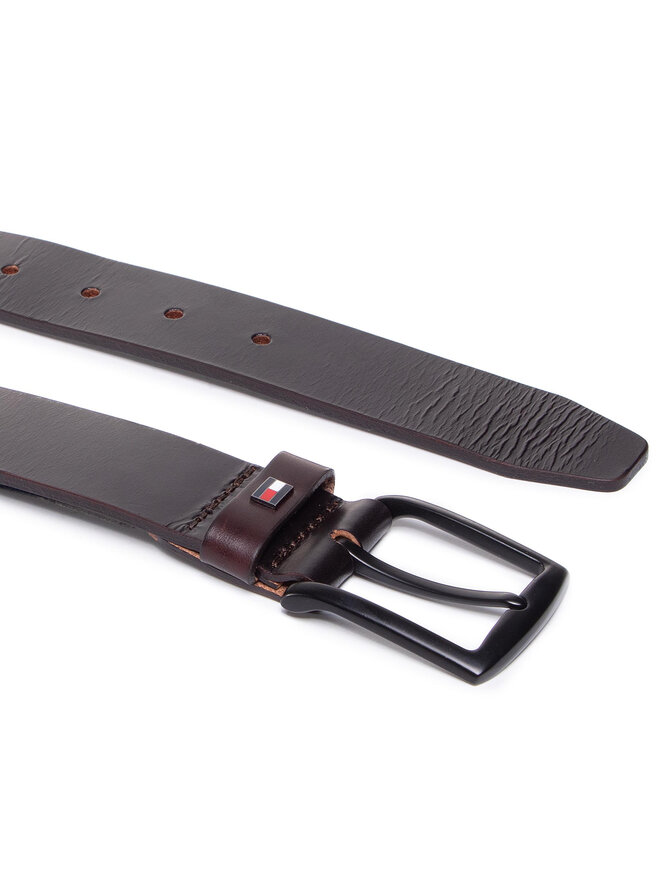 Tommy Hilfiger Herrengürtel Tommy Hilfiger Denton Leather 3.5 AM0AM06626 Braun