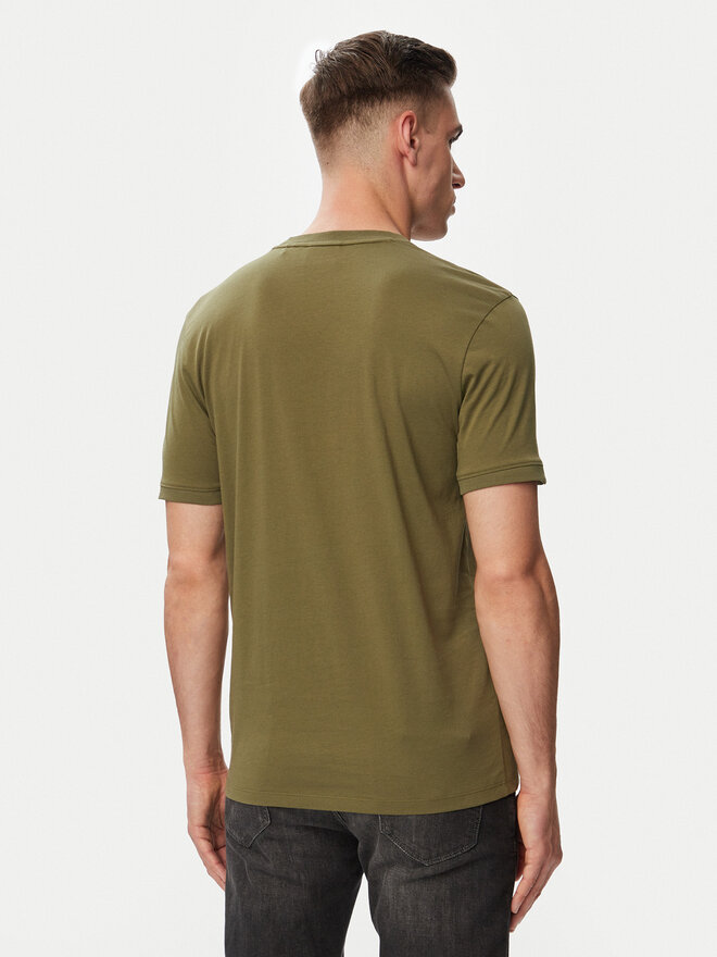HUGO HUGO T-Shirt Diragolino212 50447978 Khakifarben Regular Fit