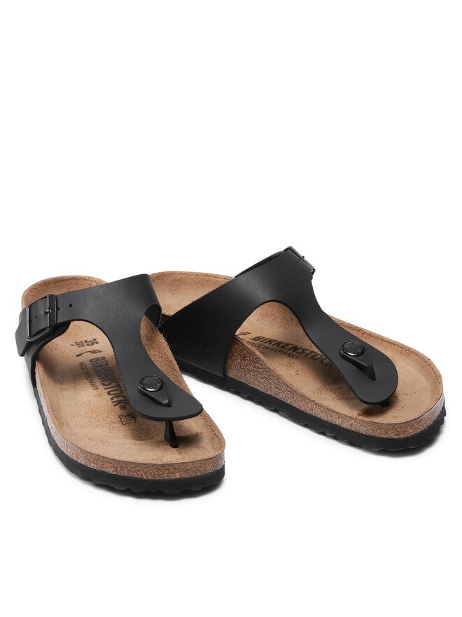 Japonki Birkenstock Gizeh 0043693 Czarny | eobuwie.com.pl