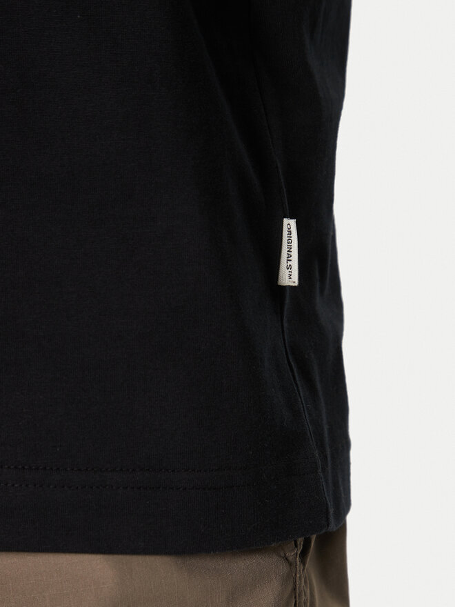 Jack&Jones Jack&Jones Marškinėliai Machester 12273549 Juoda Relaxed Fit