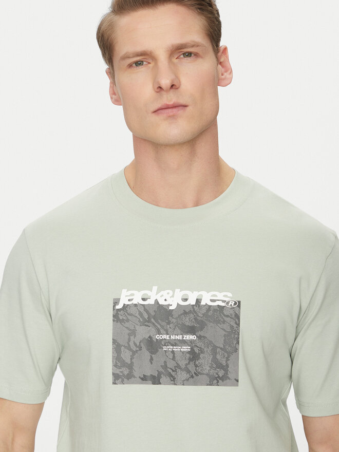Jack&Jones Jack&Jones Marškinėliai Tarmac 12273239 Žalia Regular Fit