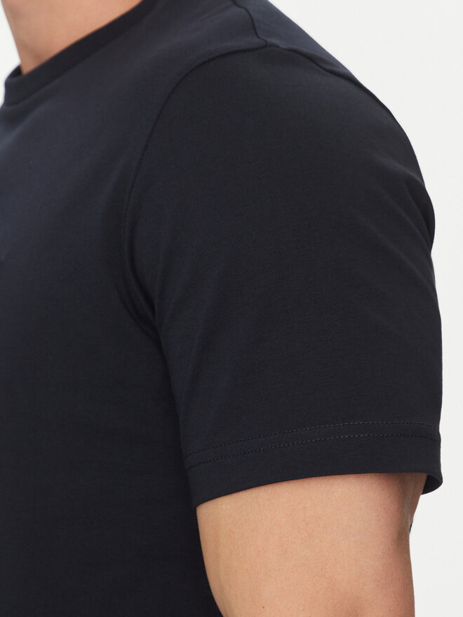 Tommy Hilfiger Tommy Hilfiger Póló Embroidery Logo MW0MW38620 Sötétkék Regular Fit