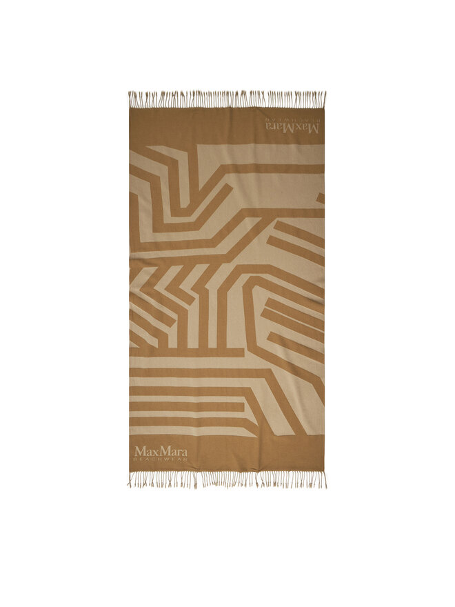 Max Mara Beachwear Хавлиена кърпа Max Mara Beachwear Vivy 2516591019 Кафяв