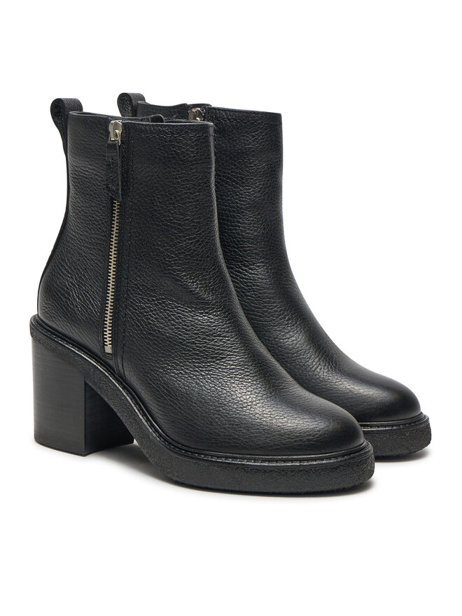Clarks Bokacsizma Clarks Cassiano Zip 26178671 Fekete