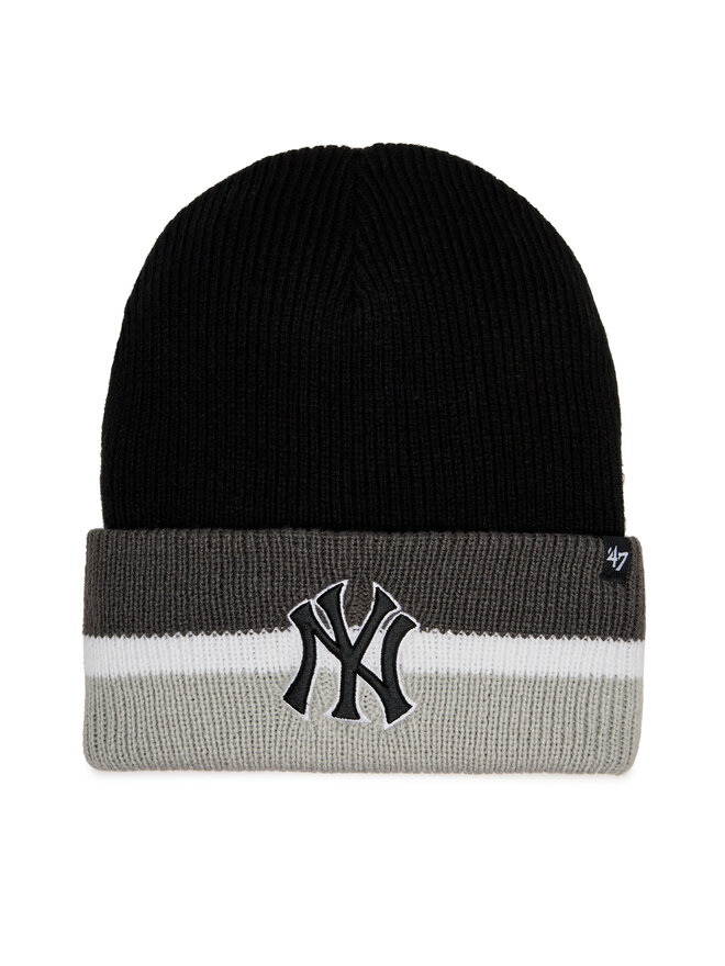 47 Brand Čepice 47 Brand MLB New York Yankees Split Cuff 47 B-SPLCC17ACE-BK Černá