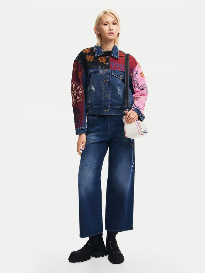 Desigual Kabelka Desigual Cleo 24WAXP19 Bílá
