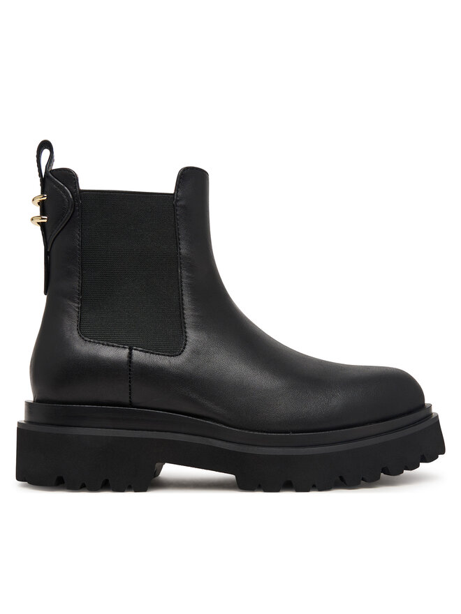 Coccinelle Klassische Stiefeletten Coccinelle Mavery Cow E4 VPS 11 02 01 Schwarz