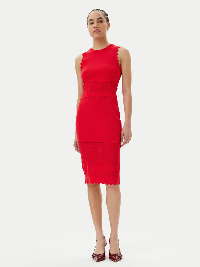 Gaudi Gaudi Top 511FD43007 Rot Slim Fit