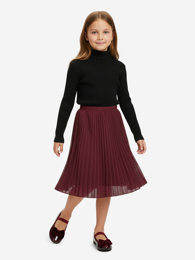 DeeZee Ballerinas DeeZee CEO-CM220831-31(IV)DZ Dunkelrot