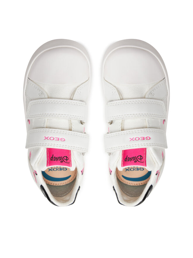 Geox Plátěnky Geox B Kilwi Girl B45D5D 08554 C1441 S Bílá