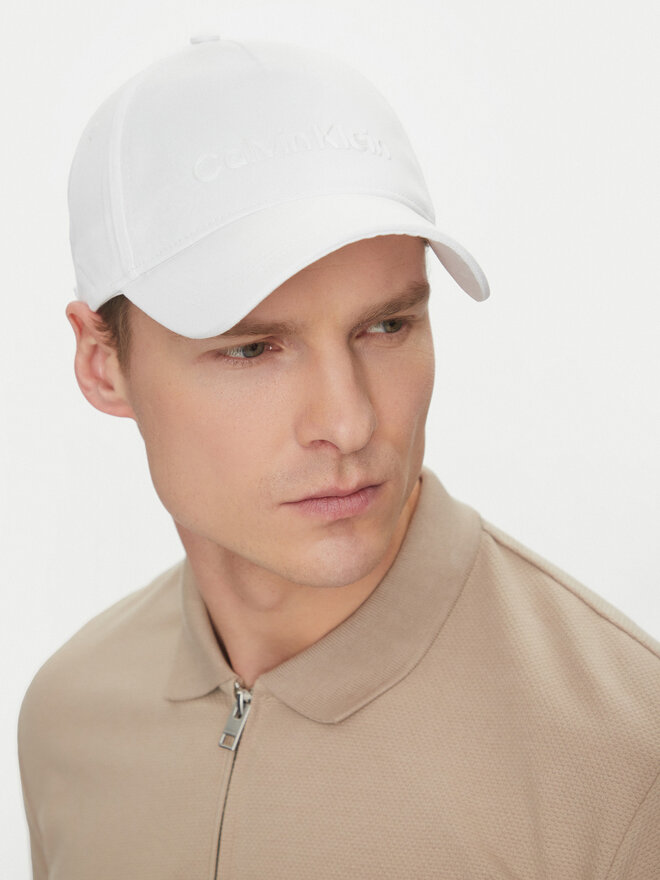 Calvin Klein Czapka z daszkiem Calvin Klein K50K511987 Biały