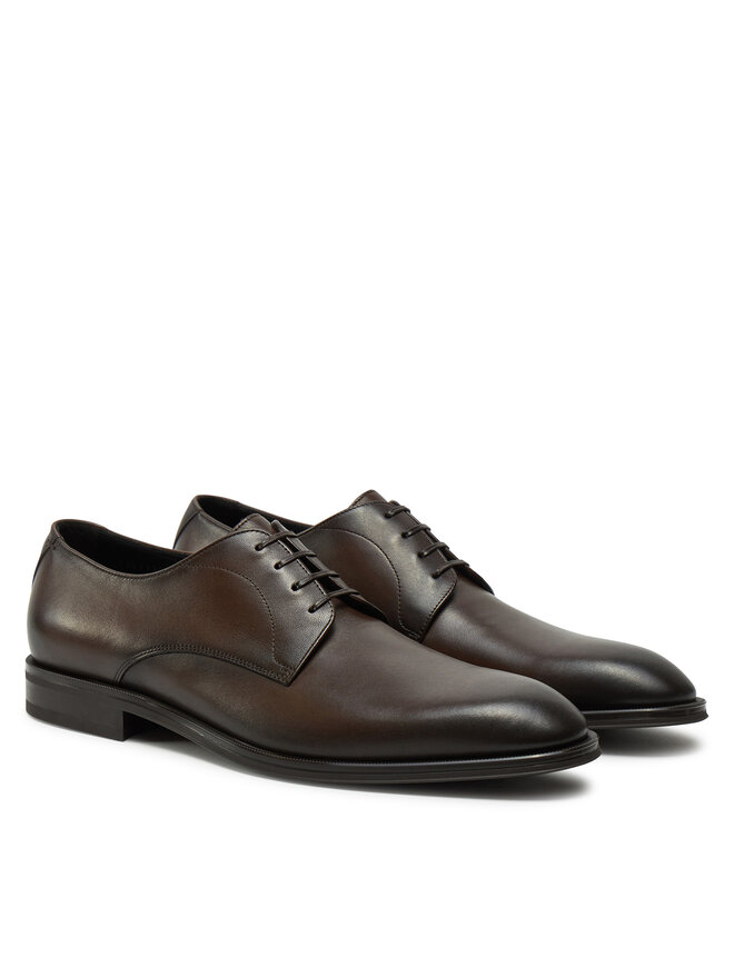 BOSS Félcipő BOSS Derby 50536535 Barna