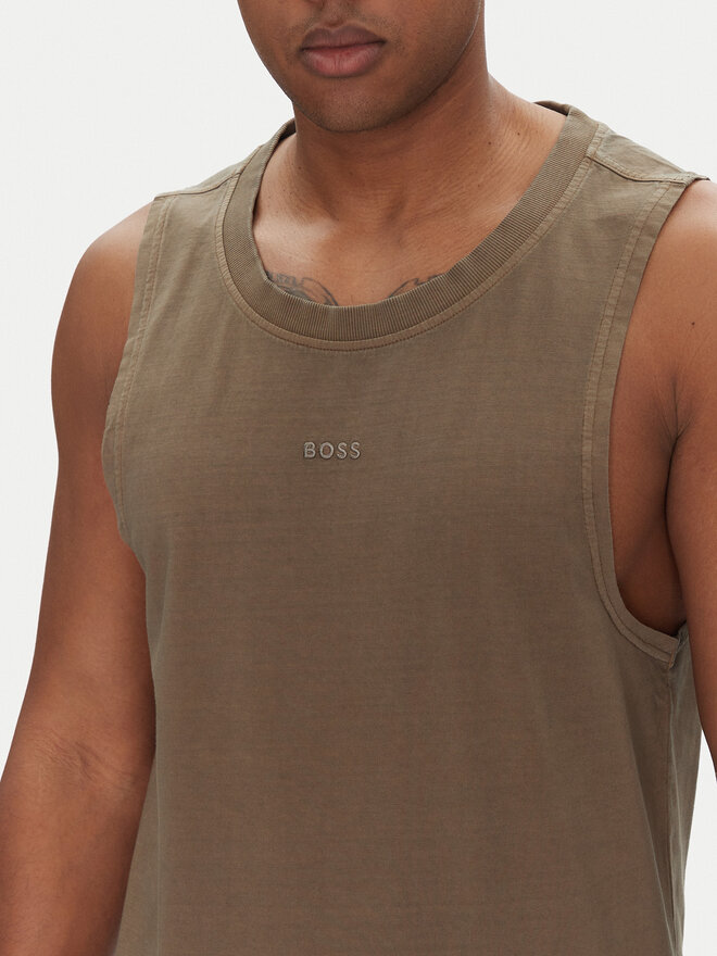 BOSS BOSS Tank-Top 50536739 Khakifarben Regular Fit