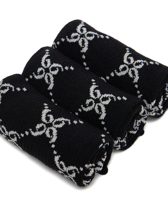 Nine West Socken Nine West CEO_BR_NW_Silver_01_Z_AW25 (3 PACK) Schwarz
