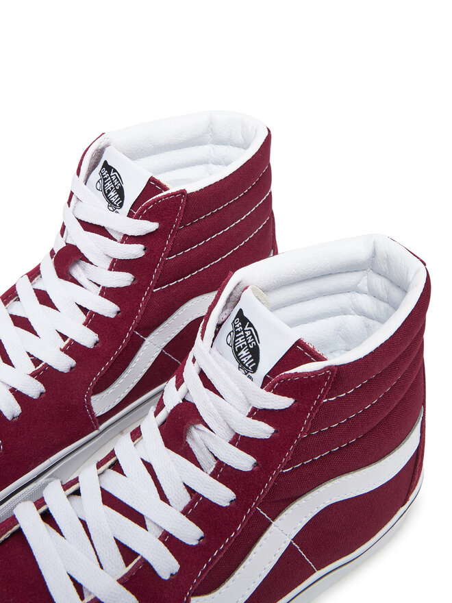 Vans Sneakers aus Stoff Vans SK8-Hi VN000D32ZCF1 Dunkelrot