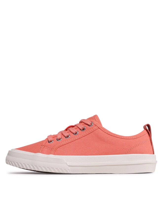 Clarks Sneakers aus Stoff Clarks Roxby Lace 261649844 Orange