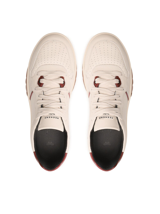 Weekend Max Mara Sneakersy Weekend Max Mara Leccio 57660124600 Biela