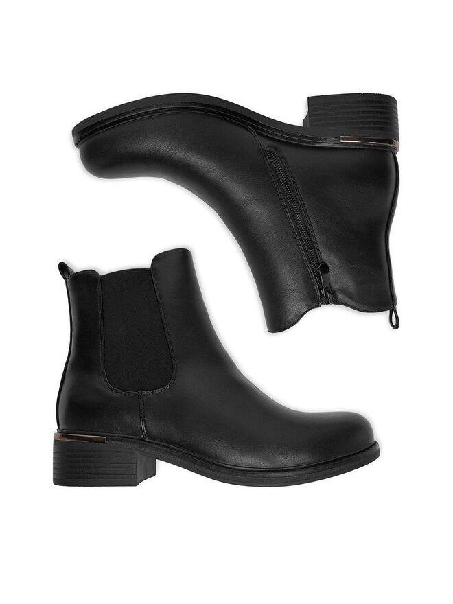 DeeZee Μποτάκια DeeZee HX21055-1A Μαύρο