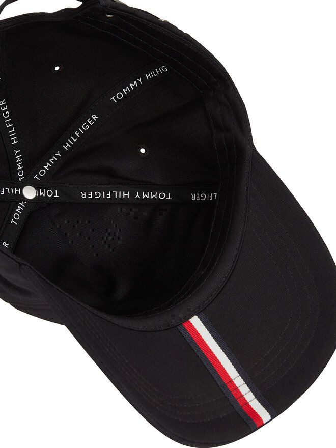 Tommy Hilfiger Cappellino Tommy Hilfiger Th Foundation Soft 6 Panel Cap AM0AM13162 Nero