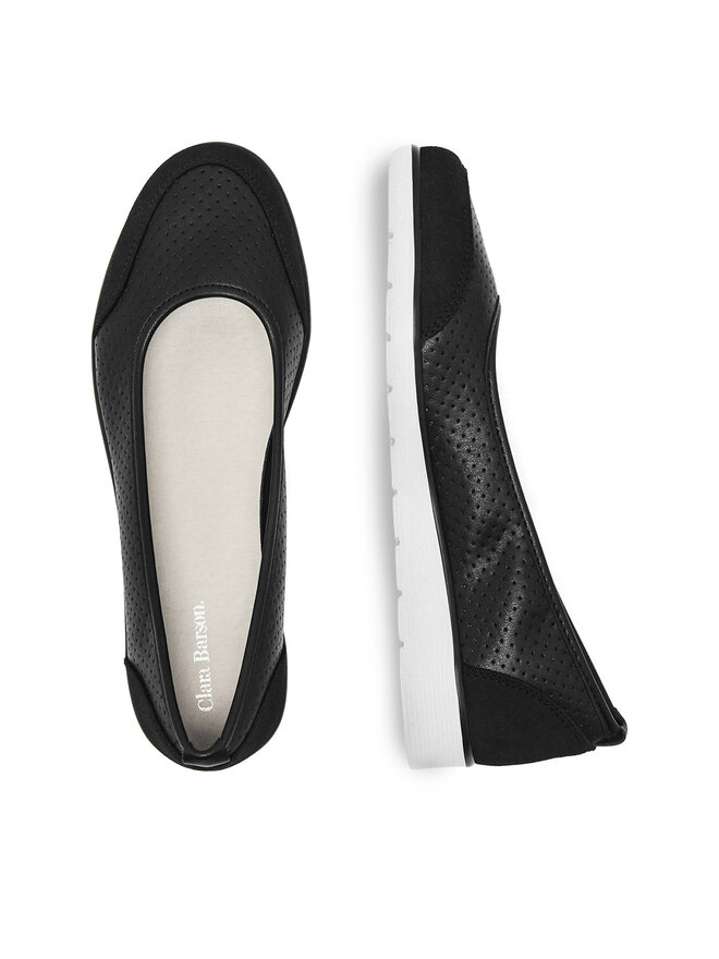 Clara Barson Ballerinas Clara Barson WYL3650-1 Schwarz