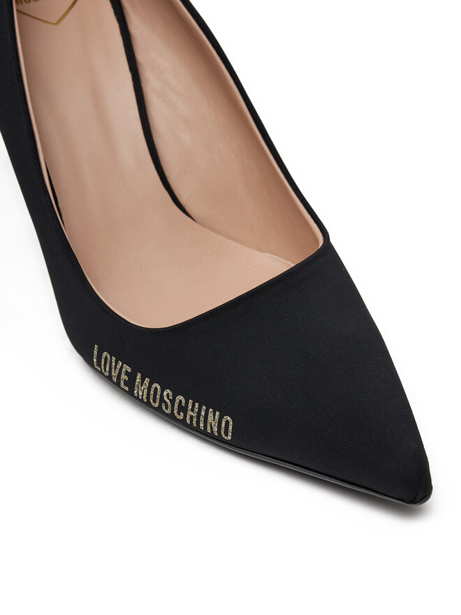 LOVE MOSCHINO Szpilki LOVE MOSCHINO JA10059G1MIM0000 Czarny