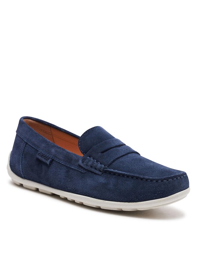 Geox Mokasíny Geox J New Fast Boy J826CA 00022 C4211 D Tmavomodrá