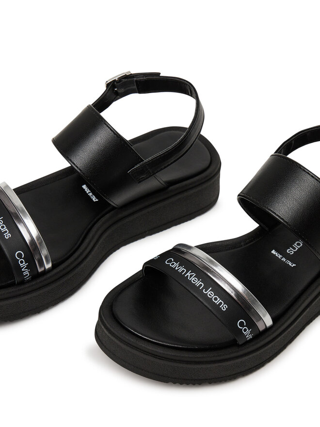 Calvin Klein Jeans Sandalen Calvin Klein Jeans V4A2-82053-0371X S Schwarz