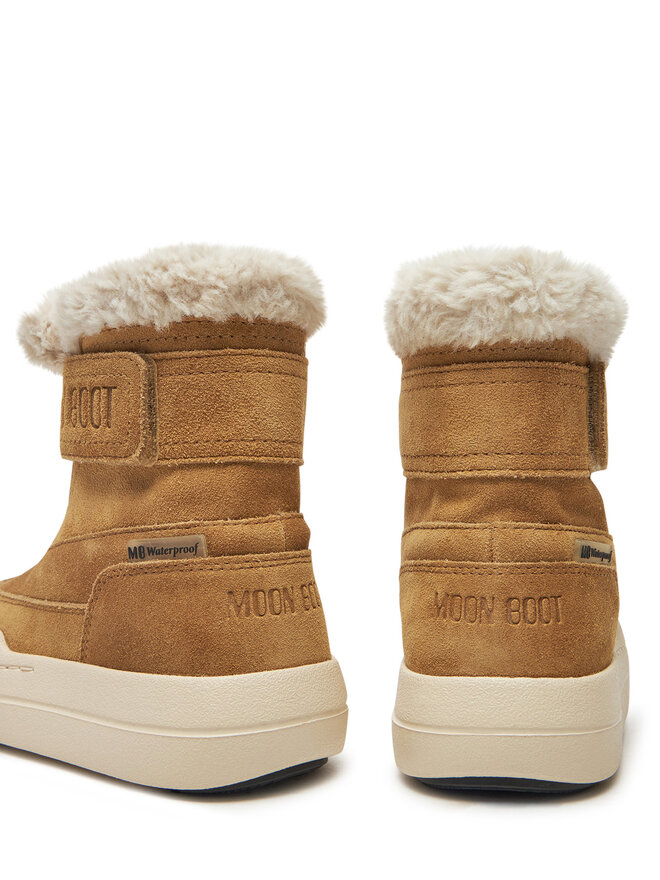 Moon Boot Snehule Moon Boot Junior Park Dtrap Boot Suede 80D3440040 Hnedá