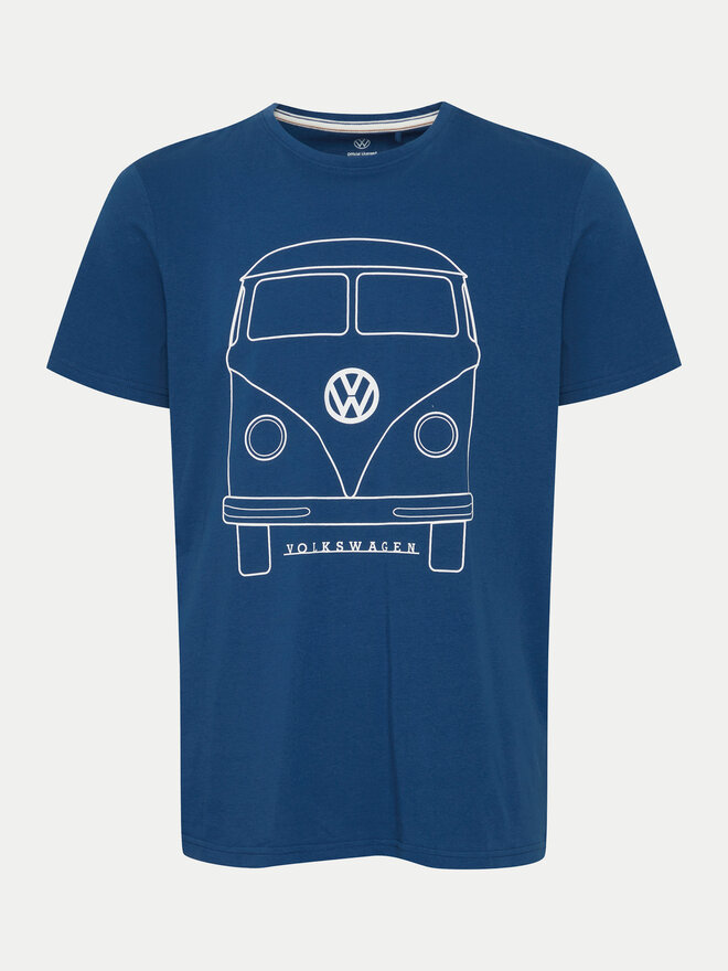 Blend Blend Camiseta 20716993 Azul Regular Fit