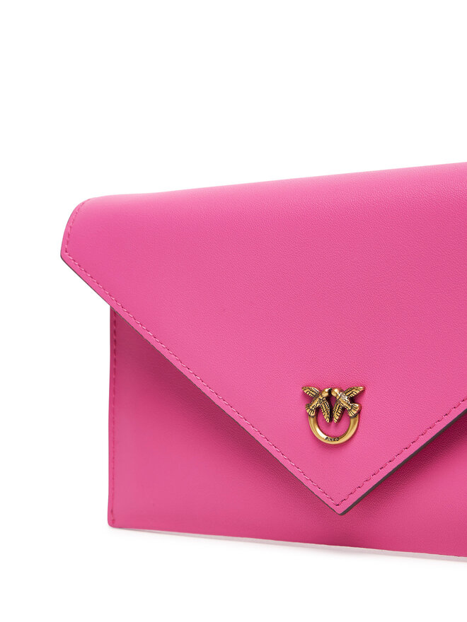 PINKO Сумка PINKO Flat Purse Mini AI 25-26 PCPL 105347 A0F1 Рожевий