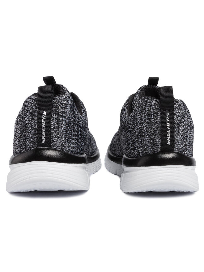 Skechers Sneakersy Skechers Twisted Fortune 12614/BKW Šedá