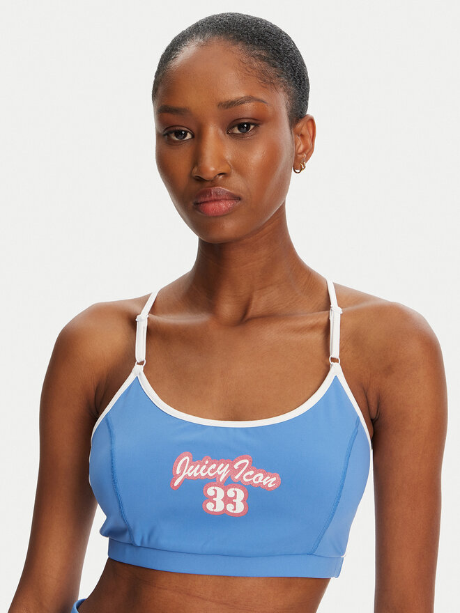 Juicy Couture Juicy Couture Бюстгальтер-топ JCSNS125404 Голубий