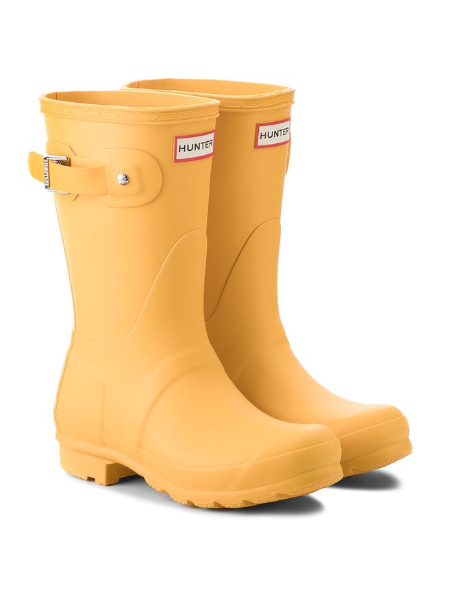 Hunter Гумени ботуши Hunter Original Short WFS1000RMA Жълт